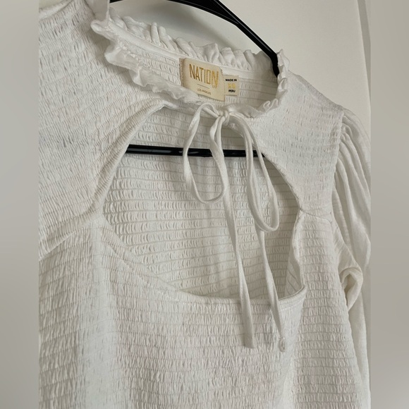 Nation LTD smocked top - Picture 5 of 6